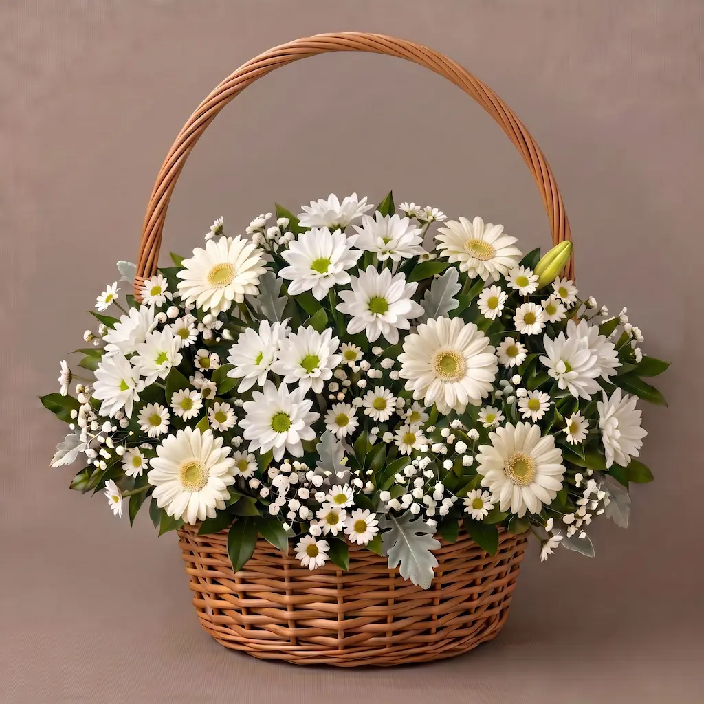Canasta de Flores Clásica